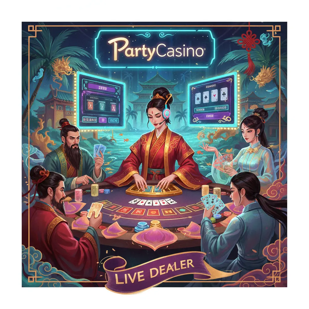 Caribbean stud live dealer games - PartyCasino
